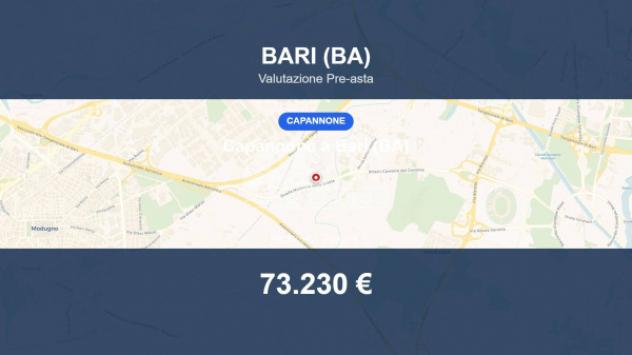Immobile in asta di 9616 m² in vendita a Bari