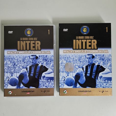 La Grande Storia dell'Inter 11 DVD - Gazzetta dello Sport - 2005 - TRACCIATA!! - Foto 5