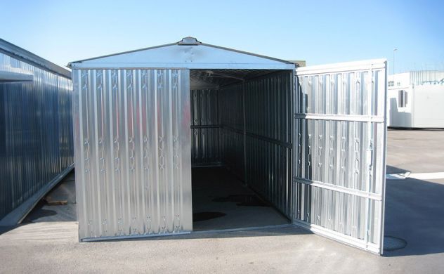 Baracca Attrezzi Edile zincata 515x255 ( metri 5 x 2 metri e mezzo) - Foto 2