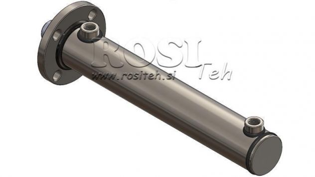 -CILINDRO IDRAULICO FLANGE 80/50-xxx - Foto 3