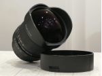SAMYANG 8mm Fish-eye per Canon EF + scatola