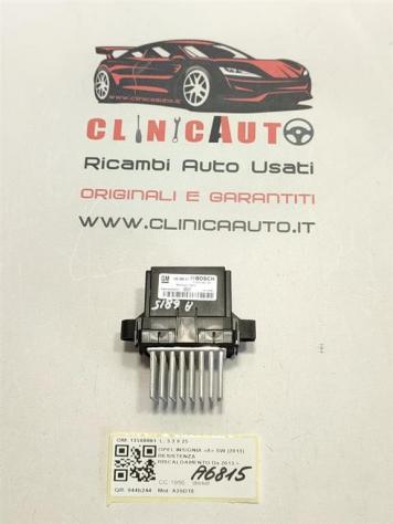 RESISTENZA RISCALDAMENTO OPEL Insignia S. Wagon 13598091 A20DTE (0817)