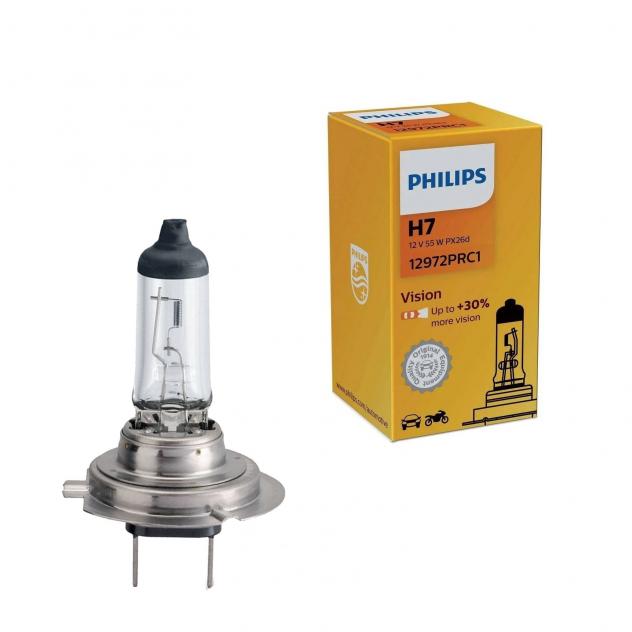 Lampadina Fari auto PHILIPS Vision 12V 55W H7