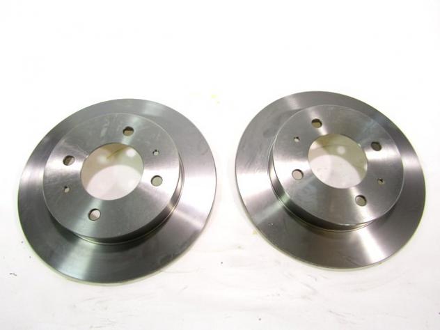 800-713 COPPIA DISCHI FRENO POSTERIORI CIFAM HYUNDAI COUPE 2.0 16V 102 KW RICAMBIO NUOVO - Foto 2