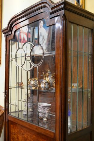 Antica cristalliera stile Chippendale primi del 900 - Foto 7