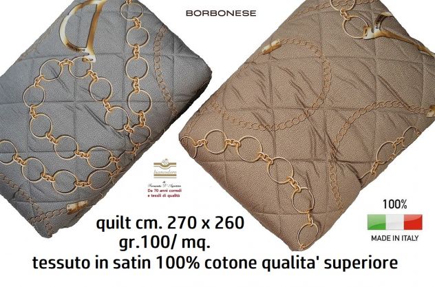 Trapunte Quilt Copriletti Coperte grandi firme  vari modelli prezzi diversi . - Foto 7