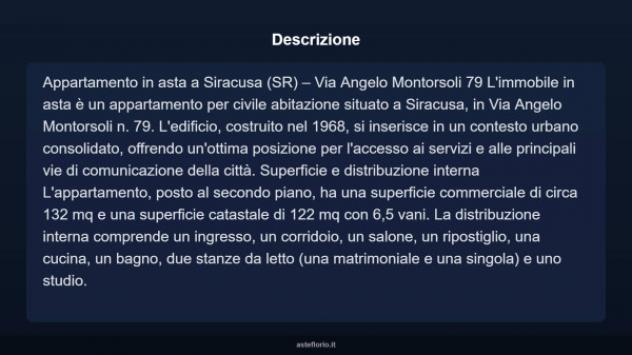 Immobile in asta di 132 m² in vendita a Siracusa - Foto 4