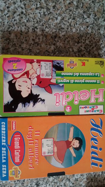 N° 2 VHS Heidi + Lupin + vichy il vichingo - Foto 7