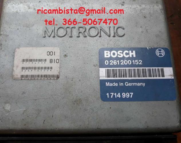 0261200152 BMW E34 centralina motore Motronic