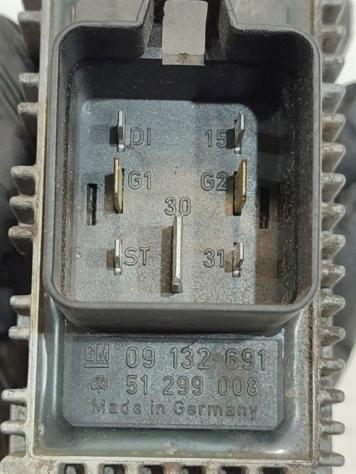 CENTRALINA RELÈ OPEL Zafira B 09132691 51299008 diesel 1910 (0508) - Foto 3