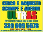 Adesivi e sciarpe ultras anni 80 e 90.