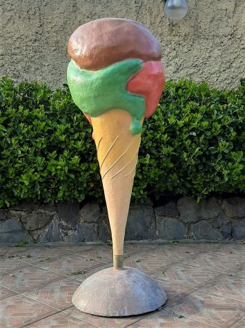 Gelato gigante tridimensionale in vetroresina per esterno - Foto 4