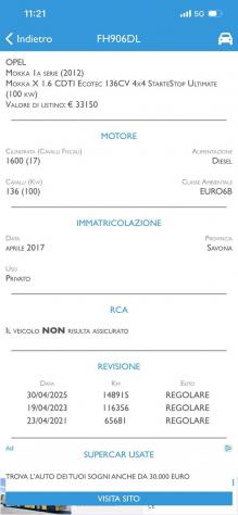 Opel Mokka X 1.6 CDTI Ecotec 136CV 4x4 ultimate - Foto 5