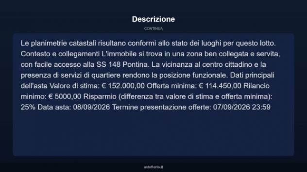 Immobile in asta di 113 m² con più di 5 locali in vendita a Aprilia - Foto 14