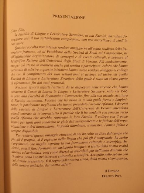 Libro VARIIS LINGUIS Studi offerti al prof. Elio Mosele per il suo 70° compl. - Foto 3