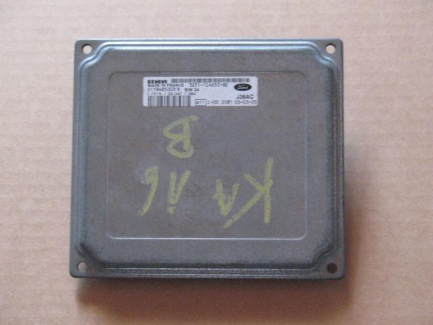 S118685003E ECU FORD KA S118685003E 3S51-12A650-BE J38AC SIM24 SIM 24 - Foto 3