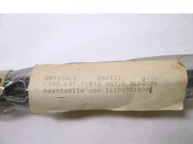 161007518001 MONTANTE TELAIO GUIDA VETRO SCENDENTE PORTA ANTERIORE DESTRA ALFA ROMEO 75 2.0 B RICAMBIO NUOVO - Foto 3