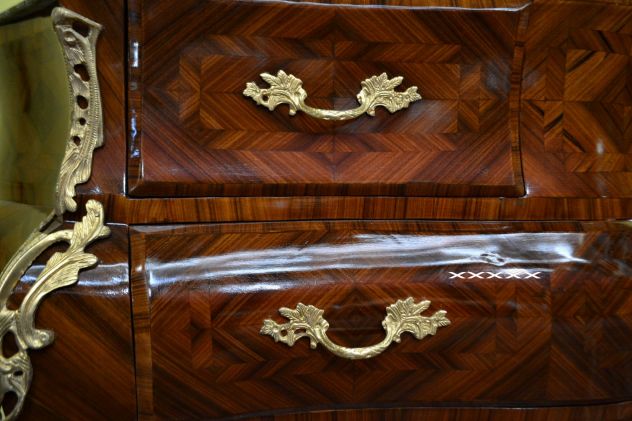 Commode-cassettone stile Luigi XV - Foto 5