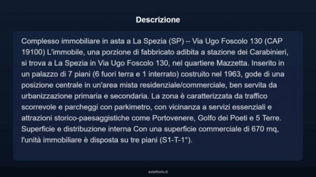 Immobile in asta di 670 m² in vendita a La Spezia - Foto 6
