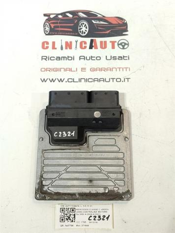 CENTRALINA MOTORE MERCEDES Classe C Berlina W203 2° Serie A2711538479 271946 benzina 1796 (0407) - Foto 3
