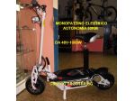 monopattino elettrico robusto da 48V - 1000W autonomia 50KM