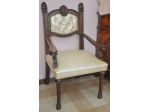 Poltroncina in Legno Massello Stile Classico