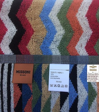 Set spugne MISSONI scatola 6 pezzi 3 asciugamani + 3 ospiti - Foto 4
