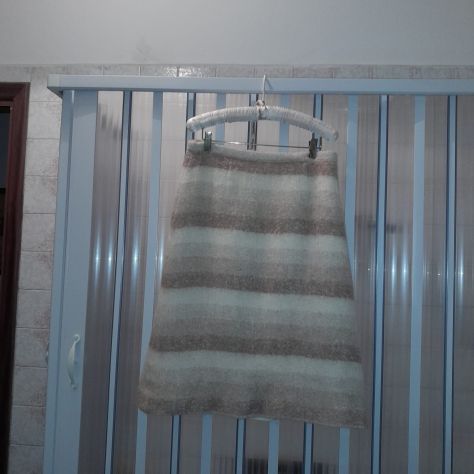 Completo Tailleur Donna Vintage originale anni 60 Cappotto e Gonna Lana Mohair - Foto 6