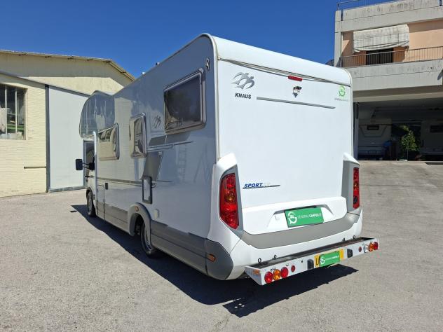 CAMPER KNAUS RENAULT MANSARDATO 6 POSTI DINETTE LETTO MATRIMONIALE GARAGE CLIMATIZZATORE FOTOVOLTAICO CAMPEGGIO USATI GENERALI 1541 - Foto 4