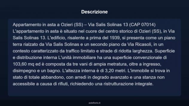 Immobile in asta di 103 m² in vendita a Ozieri - Foto 12