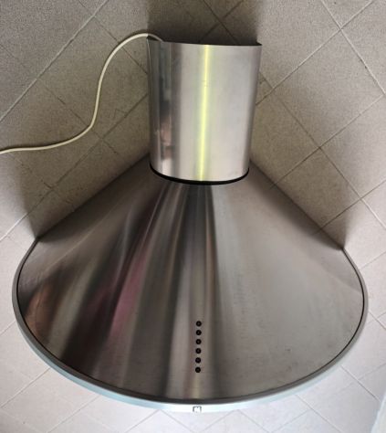 Cappa da cucina cilindrica conica Acciaio Marca Sirius - Foto 2