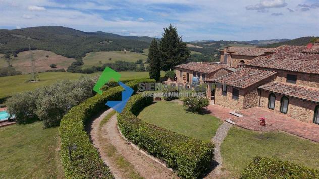 Splendido casolare in pietra con piscina, a Casole d’Elsa, Toscana, Siena. - Foto 17