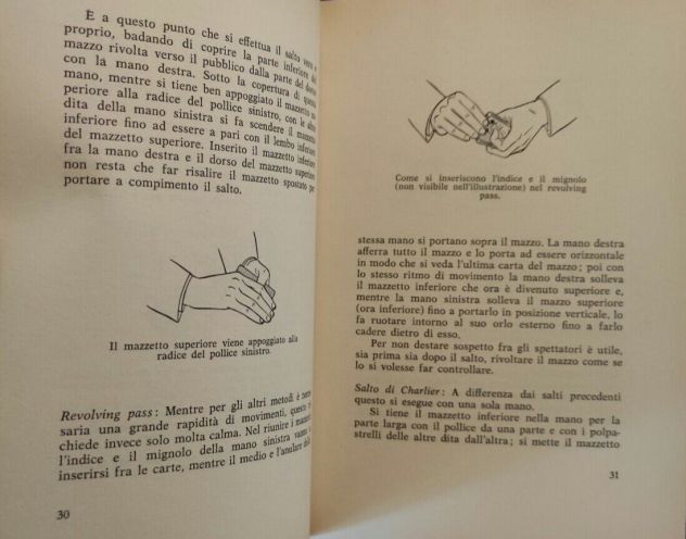 Trucchi e magia con le carte di Mariano Volpi; Editore: De Vecchi, 1981 perfetto - Foto 2