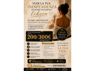 Massaggi - benessere Foggia - CERCASI MASSAGGIATRICE OLISTICA ! Tel:3936059249