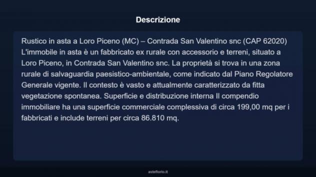 Immobile in asta di 199 m² in vendita a Loro Piceno - Foto 7