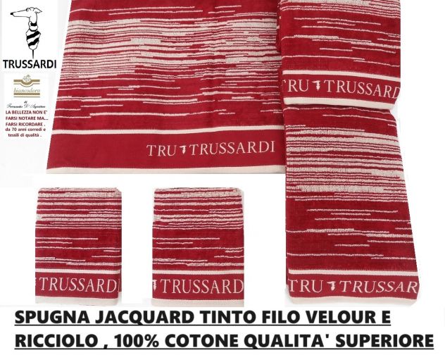TRUSSARDI ; Spugne , biancheria casa , corredi , ecc. varie offerte .