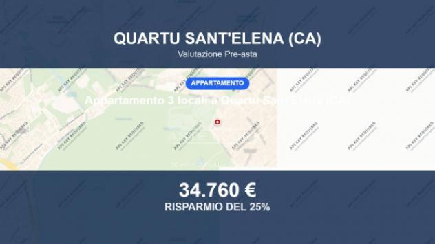 Immobile in asta di 50 m² in vendita a Quartu Sant'Elena