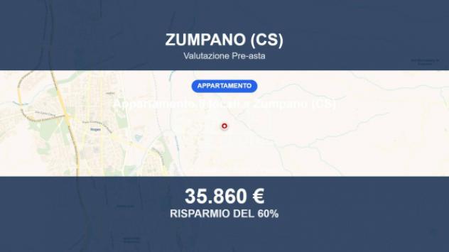 Immobile in asta di 117 m² in vendita a Zumpano