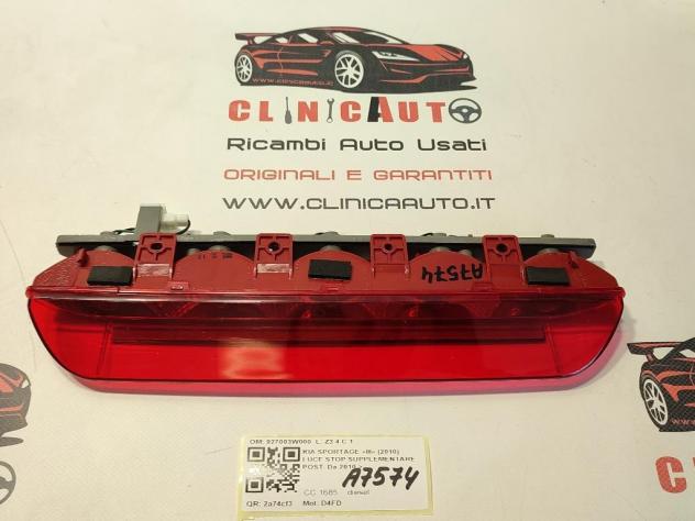TERZO STOP KIA Sportage Serie 927003W000 D4FD (1016)