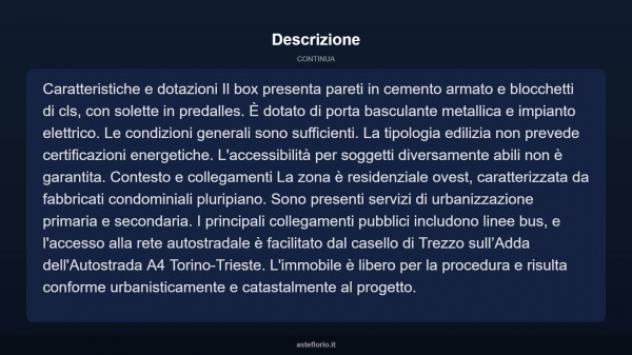 Immobile in asta di 13 m² in vendita a Trezzo sull'Adda - Foto 8