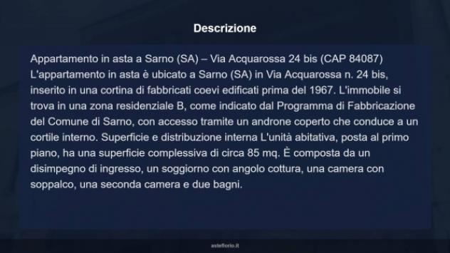 Immobile in asta di 85 m² in vendita a Sarno - Foto 17