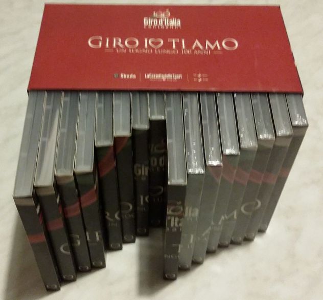 GIRO D'ITALIA 100 CENTOANNI COFANETTO 16 (DVD) LA GAZZETTA DELLO SPORT NUOVO - Foto 2