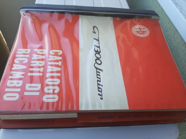 ALFA ROMEO GT JUNIOR CATALOGO PARTI DI RICAMBIO ORIGINALE - Foto 5