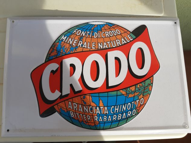 CRODO TARGA IN RILIEVO - Foto 2