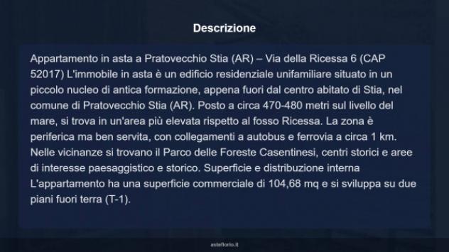 Immobile in asta di 104 m² in vendita a Pratovecchio e Stia - Foto 16