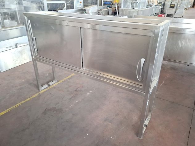 pensile rialzato inox cucina professionale usato