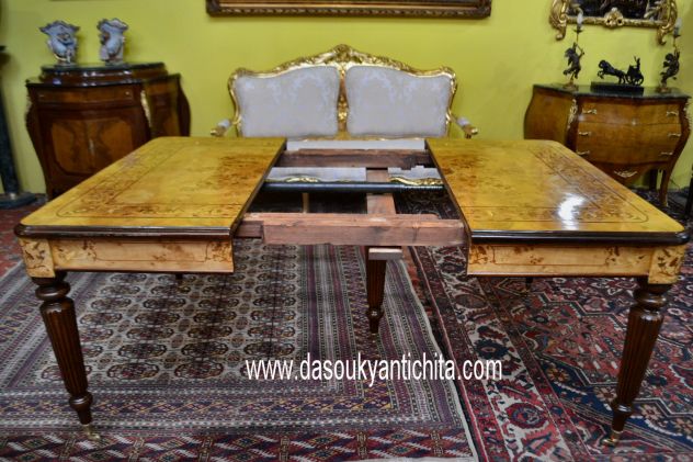 Tavolo da pranzo-riunioni allungabile fino a 326 cm. - Foto 9