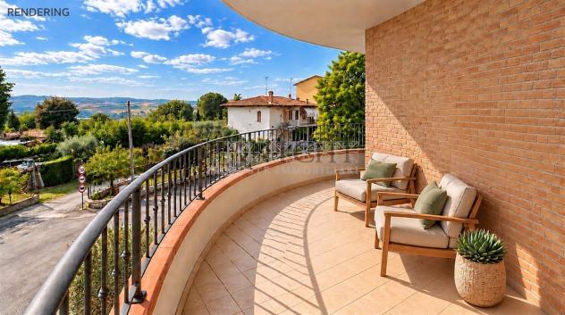 Appartamento in villetta bifamiliare con ampie terrazze, giardino privato e locale taverna - Foto 14