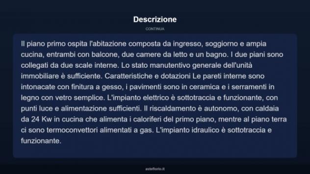 Immobile in asta di 146 m² con più di 5 locali e box auto in vendita a Grumello Cremonese ed Uniti - Foto 11