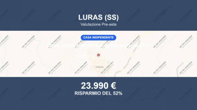 Immobile in asta di 162 m² con più di 5 locali in vendita a Luras